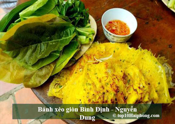 Bánh xèo giòn Bình Định - Nguyễn Dung