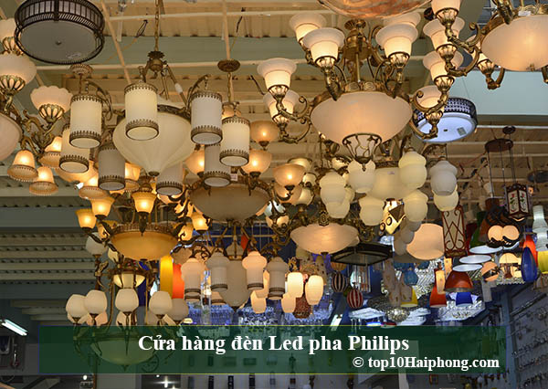 Cửa hàng đèn Led pha Philips