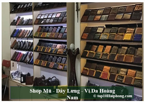 Shop Mũ - Dây Lưng - Ví Da Hoàng Nam