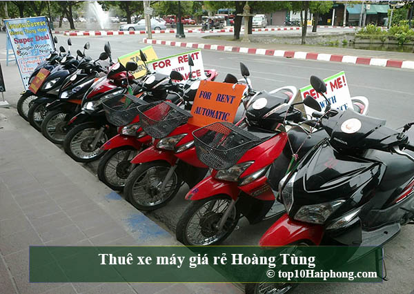 Thuê xe máy giá rẻ Hoàng Tùng