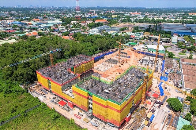 Hình ảnh tiến độ thi công dự án Lavita Thuận An tháng 06/2021