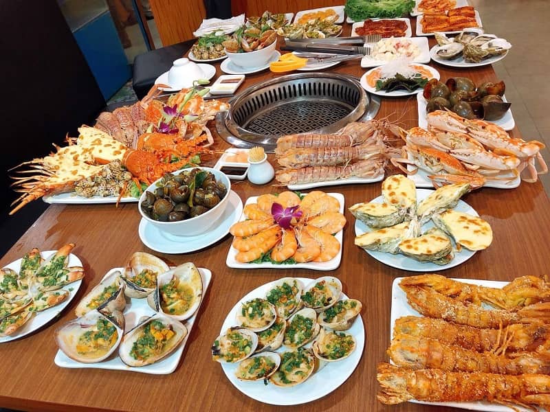 buffet hải sản Hải Phòng 1