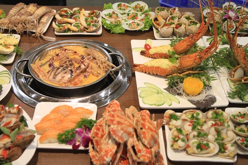 buffet hải sản Hải Phòng